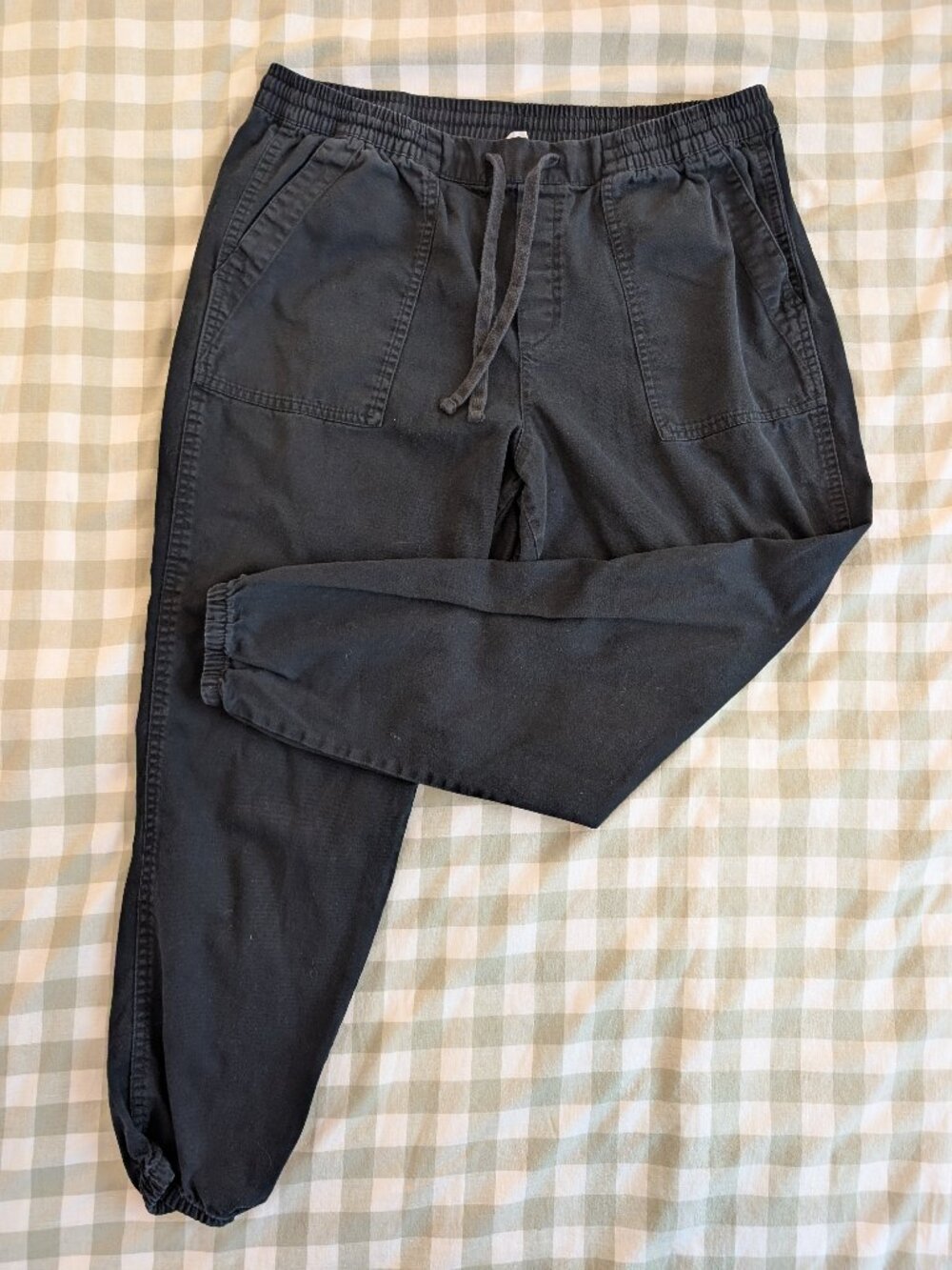 GAP Black Utility Jogger Pants